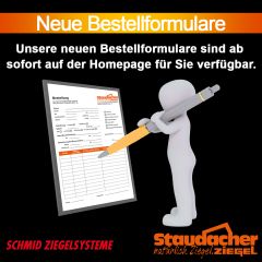 Neue Bestellformulare 